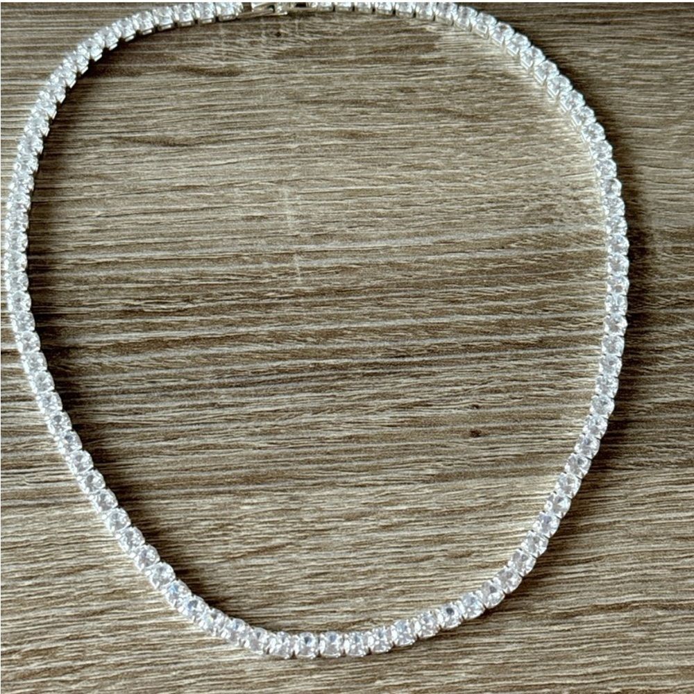 Anthropologie Silver Necklace - Picture 3 of 4